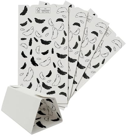 Novokill Lebensmittelmotten Falle 15er – Giftfreie Pheromonfalle gegen Lebensmittelmotten – Klebefalle Küche – Langzeitwirkung 3 Monate – Zur Befallsermittlung – Sicher für Haustiere