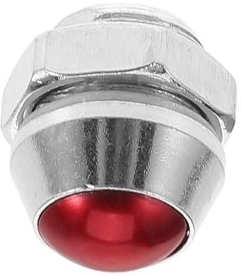 SHINEOFI Soupape De Sécurité pour Autocuiseur, Soupape De Dosage Rouge, Pièce Détachée Métallique Compatible Autocuiseur, Valve De Décompression Pression, Accessoire Cuisine