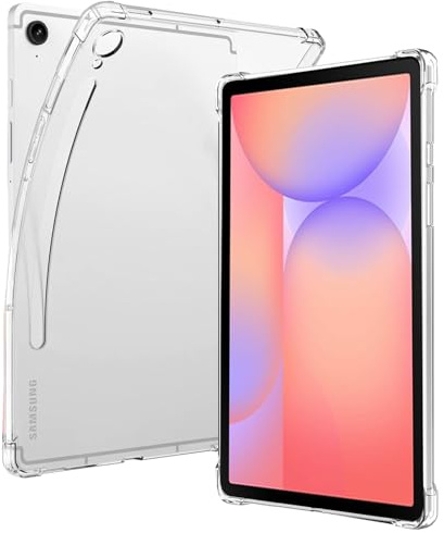 CONAPIKA Hülle für Samsung Galaxy Tab S10 Lite, Airbag Schutz Weiche TPU Stoßfest Kratzfest Vergilbungsfrei Schutzhülle Ultradünn Durchsichtige Anti-Fingerabdruck Hülle Bumper Rückseite Cover