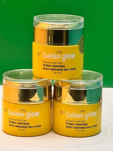 C/M GOLDEN GLOW EXTRA WHITENING FACE CREAM INTENSIVE HALF-CAST 60g X1