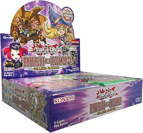YU-GI-OH! TCG - BATTAGLIE DELLA LEGGENDA: GALLERIA GLORIOSA (BOX 24 BUSTE) - ITA