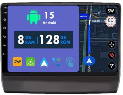 RoverOne 8G+128G CarPlay Stereo für Mazda BT50 BT-50 2020-2022 mit Android Auto Radio GPS Navi Bluetooth RDS WiFi Touchscreen Head Unit Multimedia Player