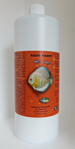 Aqua-Namin 1000ml flüssige Mineralien 1L Aquanamin für Diskusfische und Zierfische - Diskus