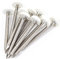 25x White Poly Top Cladding Pins/Nails - UPVC/Fascia/Soffit Roof Plastic Cap Polytop