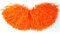 VGEBY Cheerleader Pompons, Moderne Sport Handblumen Partei Tanz Zusätze(Orange)