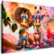 Myartstyle - Bilder Film Tiere Kinder Giraffen 60 x 40 cm LeinWandBilder Xxl - 1 Teilige WandBilder Art 3D Modern Kunstdrucke w-a-2042-31