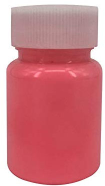 Brussel 1 unid 20g resplandor en la oscuridad fluorescente UV pintura polvo brillante neón color pigmento negro luz pinturas pintura arte cuerpo fiesta decoración rojo