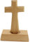 VOSAREA Tischdeko Schutzengel Stehendes Holzkreuz Tisch Altarkreuz Christliches Dekoratives Wandkreuz Ornamente Christliches für Weihnachten Hochzeitstag Holzkreuz Ornamente Kinderkreuz