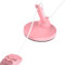 PC gaming Mouse Stand, Cmoputer Mouse Bungee Stand, Silicone Stageek Gaming Mouse Cable Cord Management System, Flexible Gaming Mouse Cable Holder Fixer for Esports Gaming, 360 ° Rotate Bracket-Pink