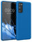 kwmobile Hülle kompatibel mit Samsung Galaxy S20 FE Hülle - weiches TPU Silikon Case - Cover geeignet für kabelloses Laden - Blue Reef