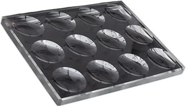 Aurorad 5 mm Dicke, kreisförmiger, konkaver Hohlraum, biologischer Objektträger, optisches Glas, mehrere Vertiefungen optional (Color : 8 Wells)