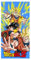 Arlis Toalla de Playa o Toalla de baño Dragon Ball Z (Toalla Dragon Ball Z)