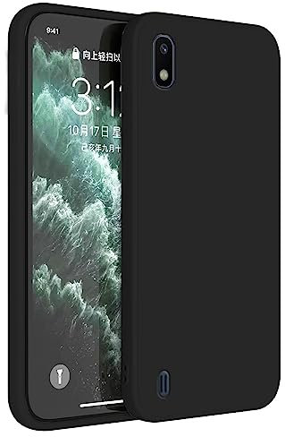 Topme Handyhülle Hülle Fur Samsung Galaxy A10 (6.2 Inches) Case Schutzhülle, Hautschutz Aus TPU Silikonhülle - Schwarz