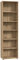 Newroom Regal Artisan Eiche Bücherregal Modern - 54x197,5x34,8 cm (BxHxT) - Standregal Schrank - [Lucius.Thirteen] Büro Arbeitszimmer Wohnzimmer