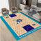 Basketball NBA Teppiche - Trendy Fußmatten für Jungen Schlafzimmer Home Decor Teppiche 160 * 230cm