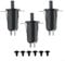 Ersatzdeckel-/Türschalter-Set für Gravity Series 560/800/1050 XL Digital Charcoal Smoker, 3-pack Türschalter Ersatzteil