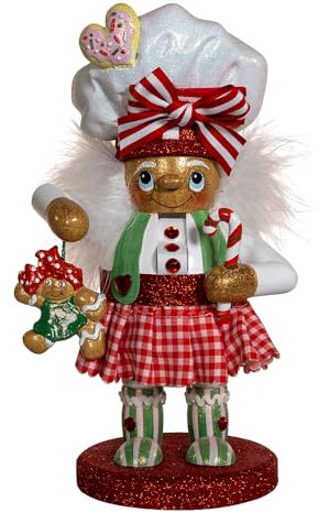 Kurt Adler Casse-Noisette Hollywood Nutcrackers™ Gingerbread Baker Girl 25,4 cm