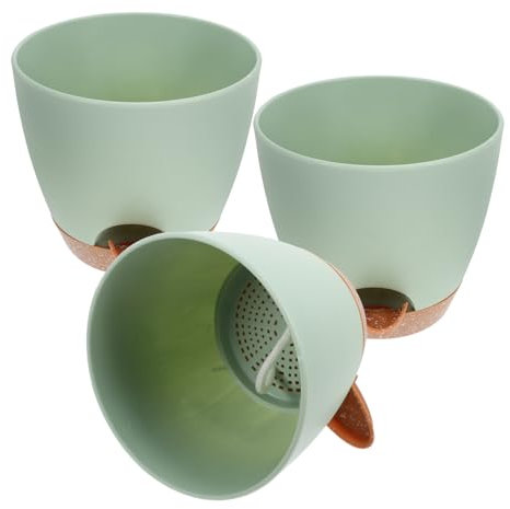 INOOMP 3piezas Maceta De Riego Automático Unidades para Oficina Dormitorio Restaurante Jardín