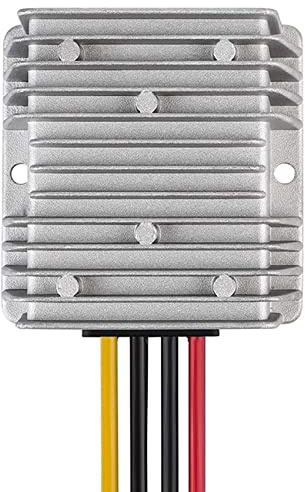 Cpolebev DC Automatic Boost Konverter DC 8V-40V zu 13.8V 10A Spannung Regler Wasserdichter Spannung Reduzierer