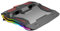 Uhidka Cooler Heatsink for Gaming Laptop Base RGB Light Colorful High Air Fan Cooling Radiator