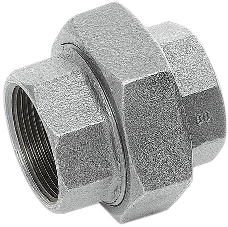 Sanha Temperguss Verschraubung, kon.-dicht, vz, 2IG, Rp 3/4