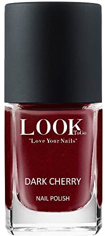 Look To Go • veganer Nagellack • DARK CHERRY • 21-free & PETA approved • Made in Germany • 12ml