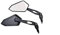 Rückspiegel Set kompatibel mit KTM Duke 125, 200, 690, Duke R / 2x Spiegel kompatibel mit KTM 620 E Duke (V6)