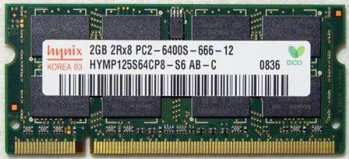 RAM Laptop HYNIX 2 GB 2 G 2Rx8 PC2 – 6400S-666 – 12 Notebook Nootbook