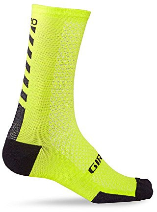 Giro Bike Hrc+ Merino Socken Bright Lime/Black 22 XL