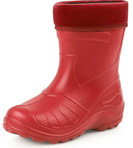 Ladeheid Stivali Bambino e Bambina in Eva KL050 (Rosso, 24 EU)