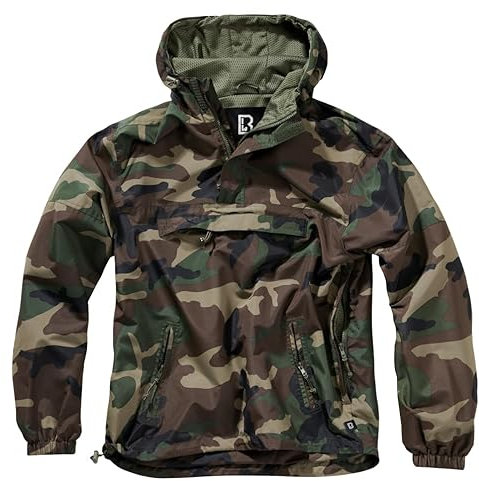 Brandit Summer Windbreaker, color: woodland, size: XL