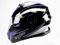 BNO Flip-2 Flup Up Helm Klapphelm Madular Helm (M, Blau Schwarz)