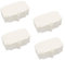 4 Pcs White Plastic Junction Box Cable Connector for Indoor and Outdoor Electrical Communications Fire Fighting Equipment