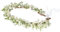Yili Maizi Frauen Mädchen Blume Krone Braut Eukalyptus Halo Hochzeit Floral Stirnband Fotoshooting
