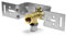 Sanpro Pressfitting Einzel Wandscheibe + Montageplatte abgewinkelt, Größe 20x2 - Stichmaß einzel (montageplatten wandwinkel wandscheibe abgewinkelt dvgw STECKFIT THPRESS Fittings)