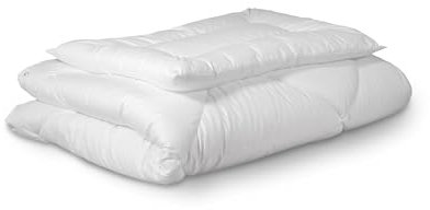 Ehrenkind® Kinder-Steppbetten-Set 4 Jahreszeiten Baumwolle | Kinder-Decke + Kissen | Standard 100 by Oeko-TEX | Decke 80x80 cm Kissen 35x40 cm