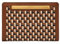 Fossil Porte-monnaie multifonction Liza, en polyuréthane, pour femme, SL10040249