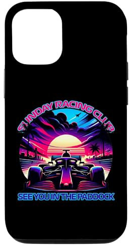 Hülle für iPhone 15 Sunday Racing Club Wir sehen uns im Paddock Formula Racing