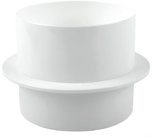 Hasaller Válvulas de retención de ventilador de PVC, solapa de obturador de válvula antirretorno, válvula de amortiguador, válvula de tubo redondo, extractor, ventilador, persiana trasera para cocina,