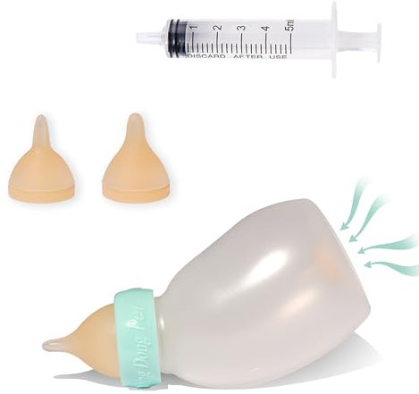 Doggiema Kittens Feeder Bottle,Silicone Feeding Nipple and Syringes for All Breed Kittens and Small Animals Dongdong pet