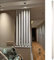 Weiß Metall Raumteiler Paravents 5 Stück Raumtrennung Wand für Wohnzimmer Schlafzimmer Schrank bis Decke/Boden bis Decke 1,2m hoch 125er Set