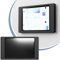 Cleverstation Tablet Wandhalterung für Apple iPad 10/11 A16 Gen (10,9/11 Zoll) - Schraubmontage-Rahmen Wandhalter - Schwarz