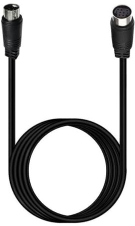 ESTCNK S Video Câble Mini DIN mâle vers femelle 9 broches pour récepteur TV et projecteur