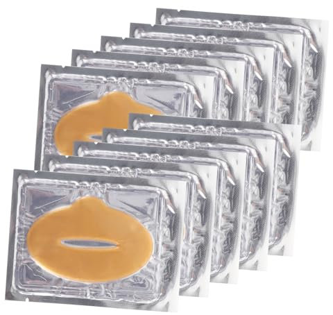 DECORNIJIA 25stücke Feuchtigkeitsspendende Lippen-gel-pads Anti-trocknen Lippenmaske Lippenpflegeprodukte Aus Natürlichen Inhaltsstoffen Pflaster Für Trockene Lippen