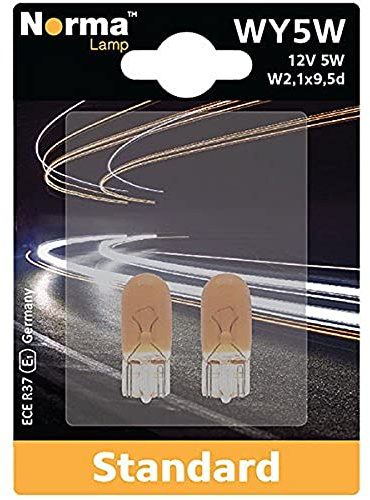 Norma 258732-202 WY5W Positionslicht Doppelblister 12 V 5 W W2