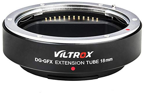 VILTROX DG-GFX 18mm Autofokus Makro Verlängerungsrohr Objektiv Adapter, unterstützt TTL/AF für FUJIFILM GFX100, GFX 50S, GFX 50R Kamera auf G Mount Objektiv