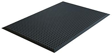 Arbeitsplatzmatte Rundnoppe 94x64x1,4 cm schwarz Antirutschmatte Noppenmatte SZAGATO Anti Ermüdungsmatte Steharbeitsplatz Arbeitsplatzmatte Gummi Meterware Anti Ermüdungsmatten Werkstatt