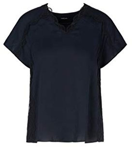 Marc Cain Blusenshirt, blau(midnightblue (395)), Gr. 42