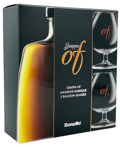 BONOLLO DELITE BALLOON EDITION GRAPPA OF AMARONE BARRIQUE 35 CL E DUE BALLOON