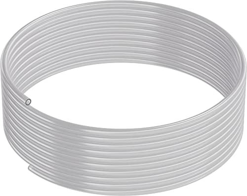 ARKA PVC-Schlauch - 4/6 mm, 3 m, Transparent - Vielseitiger und beständiger Schlauch für den Einsatz in Aquarien und Teichen, transparent für unauffällige Installation.